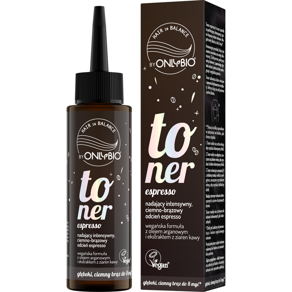OnlyBio Hair in Balance Hair Toner Espresso 100ml