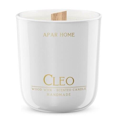 Apar Home Cleo Soy Scented Candle in Glass 1 Piece