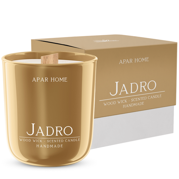 Apar Home Jadro Soy Scented Candle in Glass 1 Piece