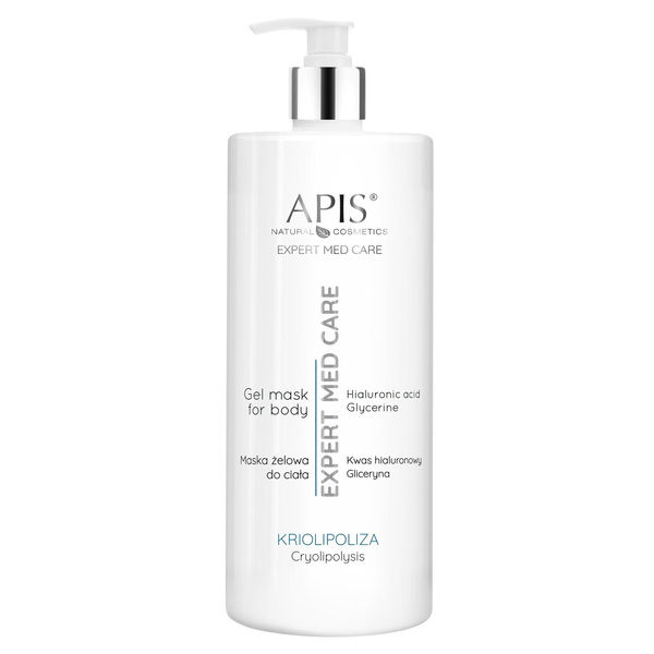 Apis Expert Med Care Gel Body Mask for Cryolipolisys with Hyaluronic Acid and Glycerin 1000ml