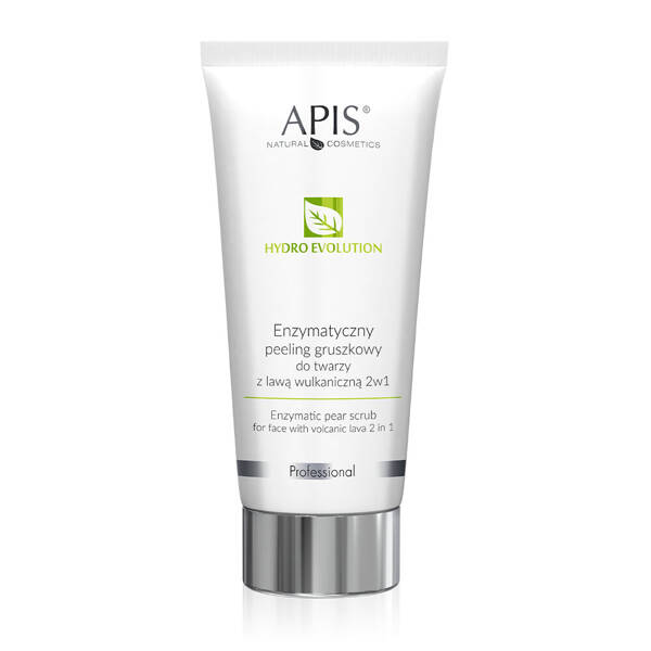 Apis Professional Hydro Evolution Enzymatic Pear Facial Peeling with Volcanic Lava 2in1 for Dehydrated Skin 200ml