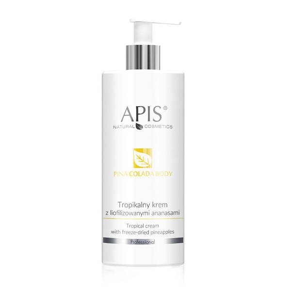 Apis Professional Pina Colada Tropical Cream with Freeze-Dried Pineapples 500ml