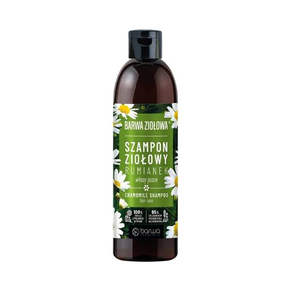 Barwa Herbal Strengthening Chamomile Shampoo for Light Hair 250ml