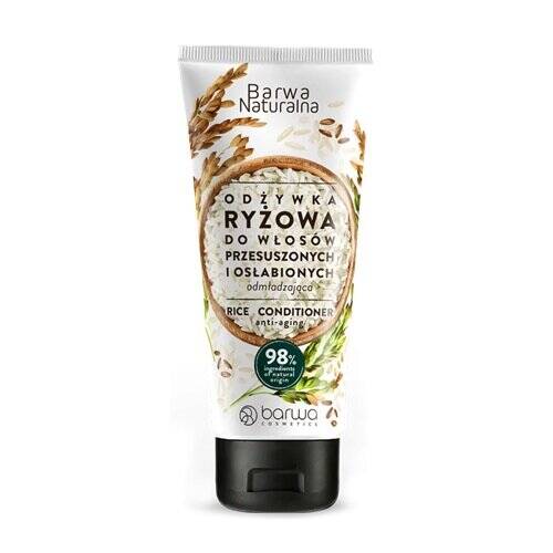 Barwa Natural Rejuvenating Rice Conditioner in a Tube for Weakened and Dry Hair 200ml