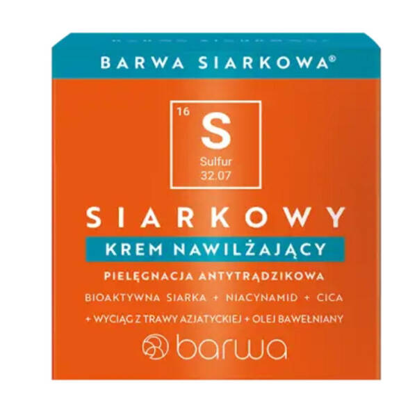 Barwa Siarkowa Moisturising Cream Containing Sulphur  for Day and Night 50ml