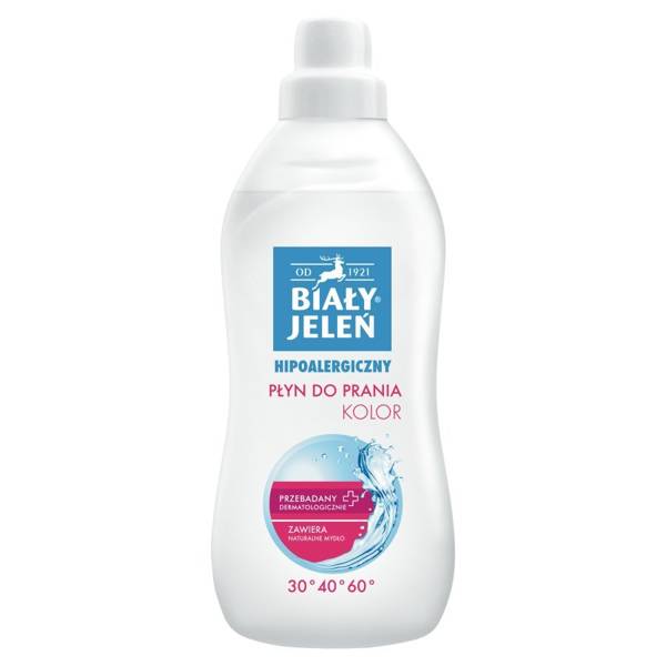 Biały Jeleń Hypoallergenic Washing Liquid Color 1L