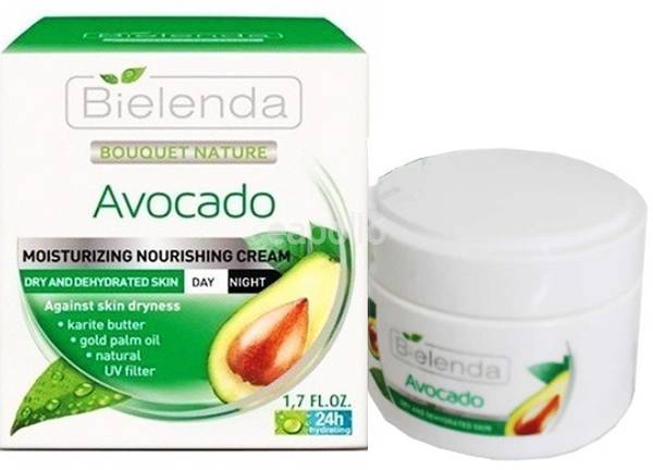 Bielenda Avocado Nourishing Moisturizing Face Cream Day/Night 50ml