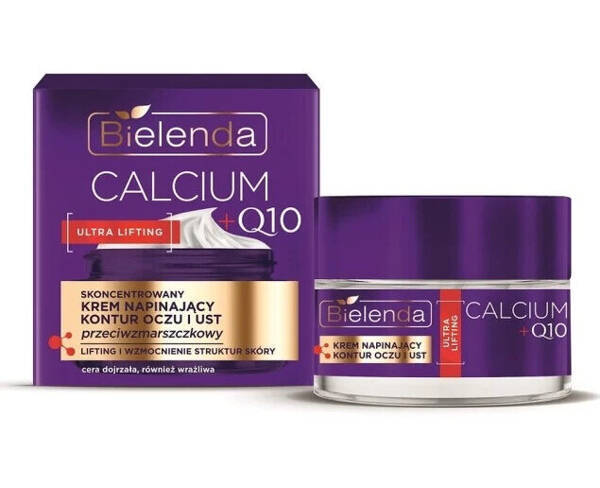 Bielenda Calcium + Q10 Concentrated Anti-Wrinkle Eye and Lip Contour Tightening Cream 15ml