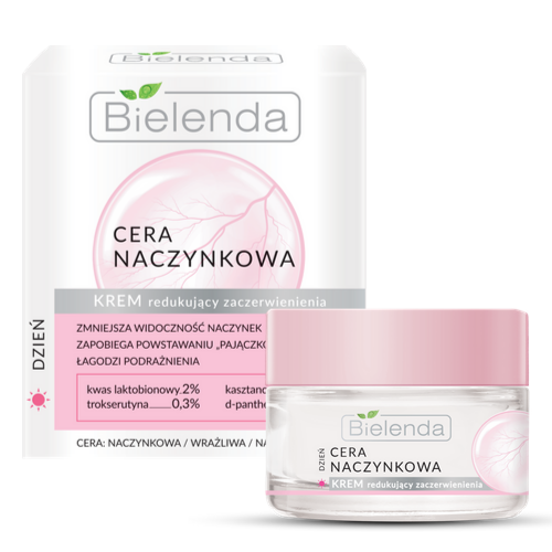 Bielenda Capillary Skin Redness Reducing Day Cream for Sensitive and Vascular Skin 50ml