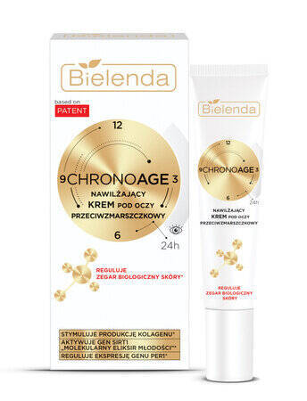 Bielenda Chrono Age 24H Moisturizing Anti-Wrinkle Eye Cream for Day and Night 15ml