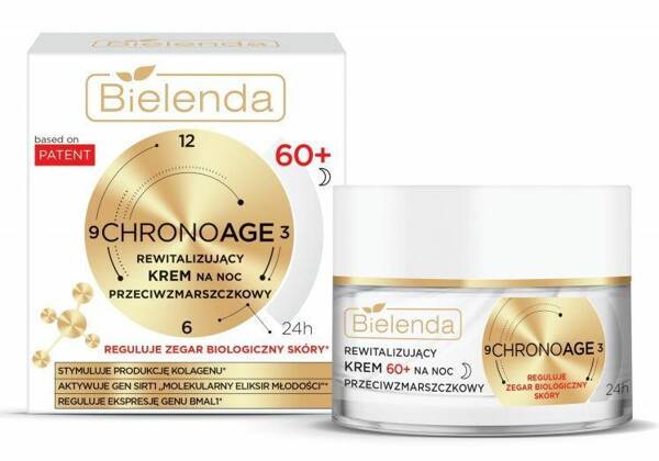 Bielenda Chrono Age 24H Revitalizing Anti-Wrinkle Cream 60+ for Night 50ml