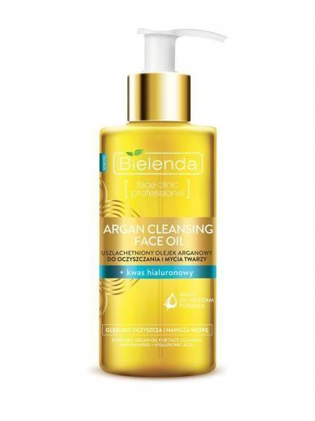 Bielenda Cleansing Argan  Face Oil and Hyaluronic Acid 140ml