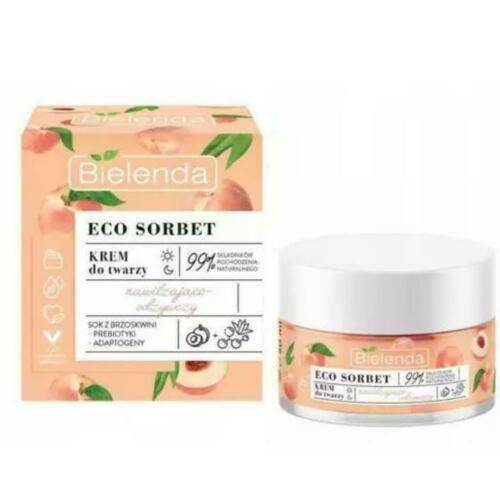 Bielenda Eco Sorbet Peach Deeply Moisturizing and Nourishing Face Cream 50ml