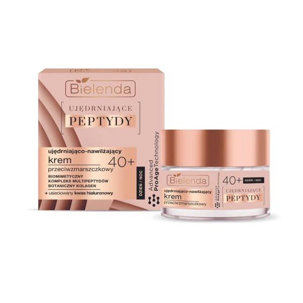 Bielenda Firming Peptides 40+ Moisturizing and Firming Anti-Wrinkle Day and Night Cream 50ml