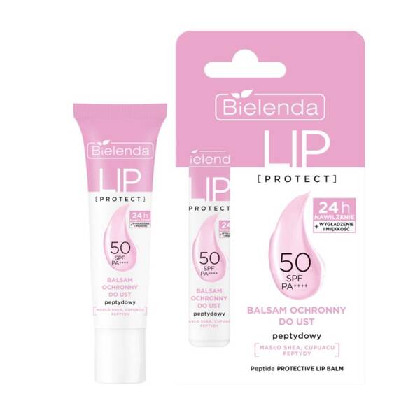 Bielenda Lip Protect Protective Lip Balm SPF 50 Peptide 10g