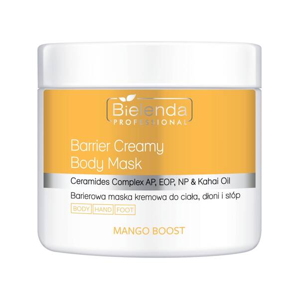 Bielenda Professional Mango Boost Barrier Creamy Body Mask for Body Hands and Feet 600g