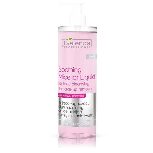 Bielenda Professional Soothing Micellar Fluid for Make-up Removal and Facial Cleansing 500ml