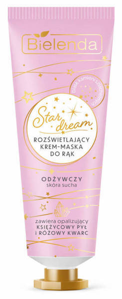 Bielenda Star Dream Illuminating Nourishing Hand Cream Mask for Dry Skin 50ml