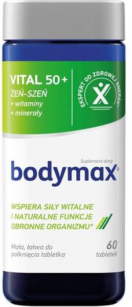 Bodymax Vital 50+ Ginseng Vitamins and Minerals 60 Tablets