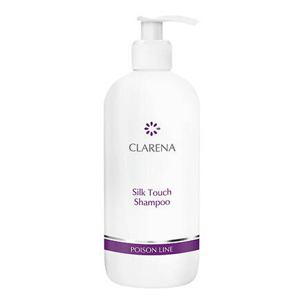 Clarena Poison Line Silk Touch Smoothing and Moisturizing Shampoo with Silk for Dry and Damaged Hair 500ml