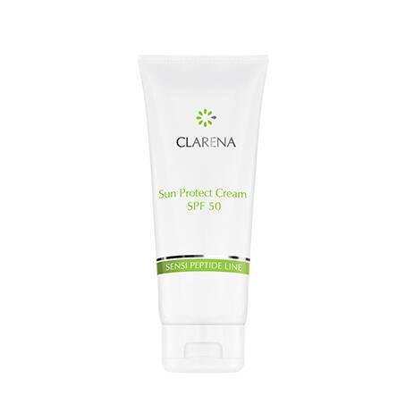Clarena Sensitive Line All-Year Face Cream with SPF50 Filter for Sensitive and Capillary Skin 30ml