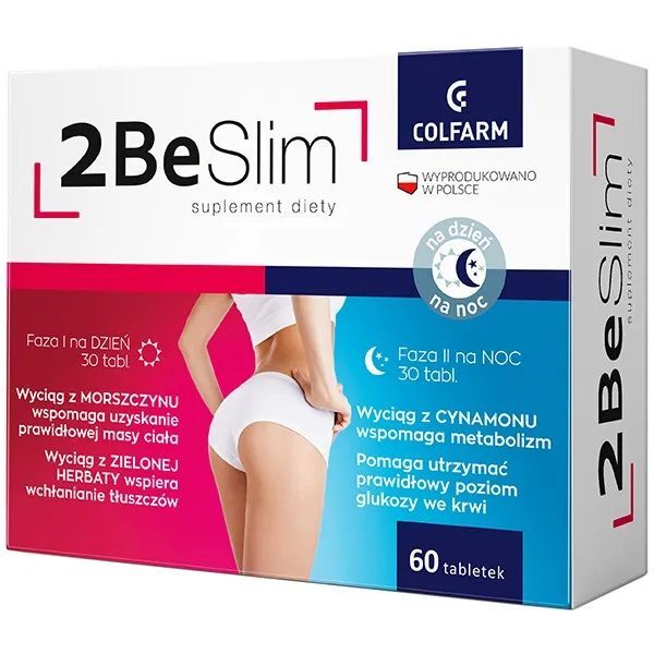 Colfarm 2Be Slim 30 Tablets for Day + 30 Tablets for Night