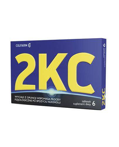 Colfarm 2KC Supporting Physiological Processes after Drinking Alcohol 6 Tablets