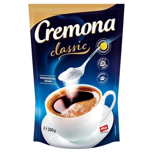 Cremona Classic Whitener Cream Coffee Accent Delicate Aroma 200g