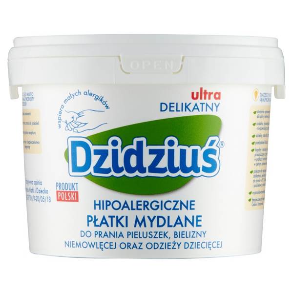 Dzidziuś Soap Flakes for Washing Diapers, Baby and Children's Underwear 400g