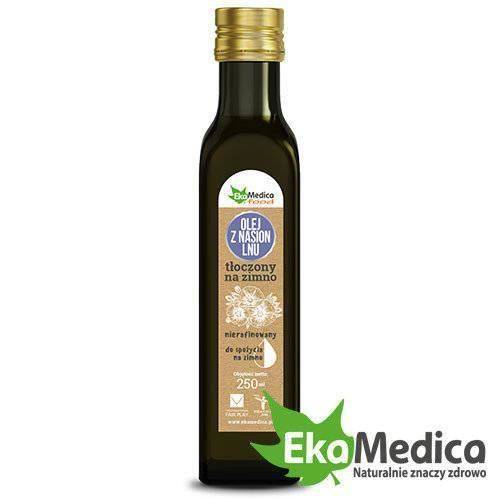EkaMedica Flax Seed Oil with Vitamin E Omega-3 and Omega-6 Fatty Acids 250ml