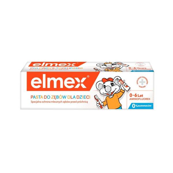 Elmex Toothpaste for Children 0-6 Years Daily Care of Milk Teeth 50ml