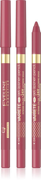 Eveline Variete Waterproof Gel Lip Liner No. 04 Candy Rose 1 Piece