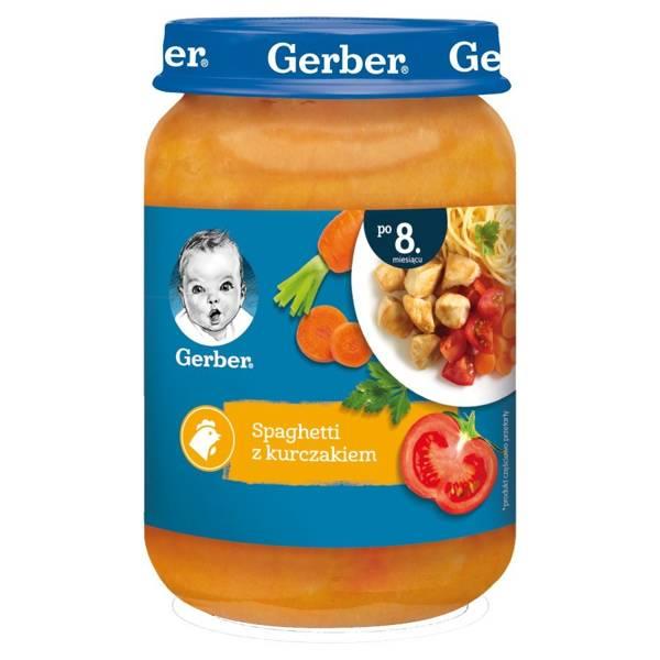 Gerber Spaghetti Dish with Chicken for Babies after 8 Months 190g