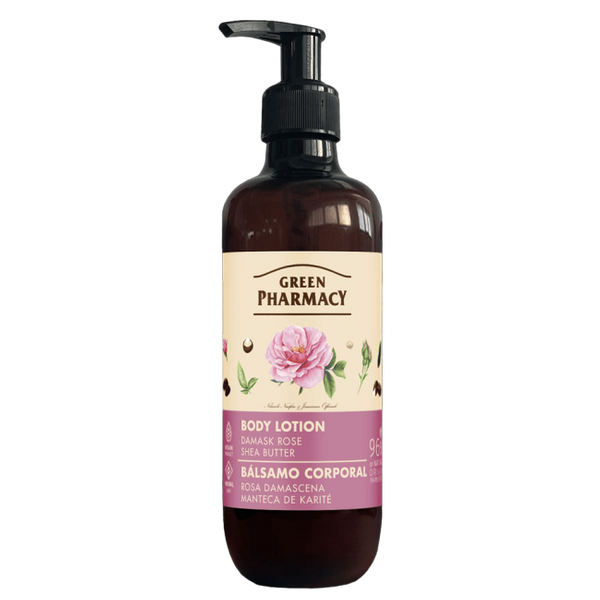 Green Pharmacy Body Lotion Damask Rose & Shea Butter 400ml