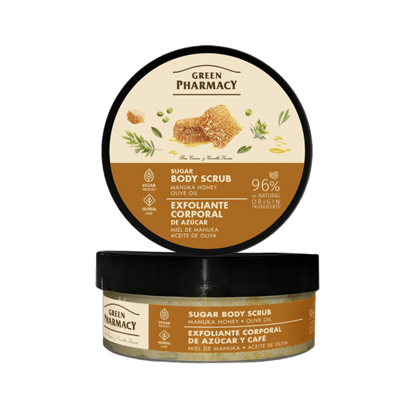 Green Pharmacy Sugar Body Scrub Manuka Honey and Olive Oil 200ml