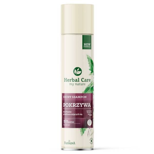 Herbal Care Dry Shampoo Nettle with Aloe Juice 180ml