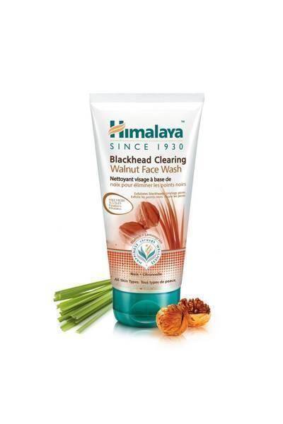 Himalaya Blackhead Clearing Walnut Face Wash with Natural Salicylic Acid 150ml