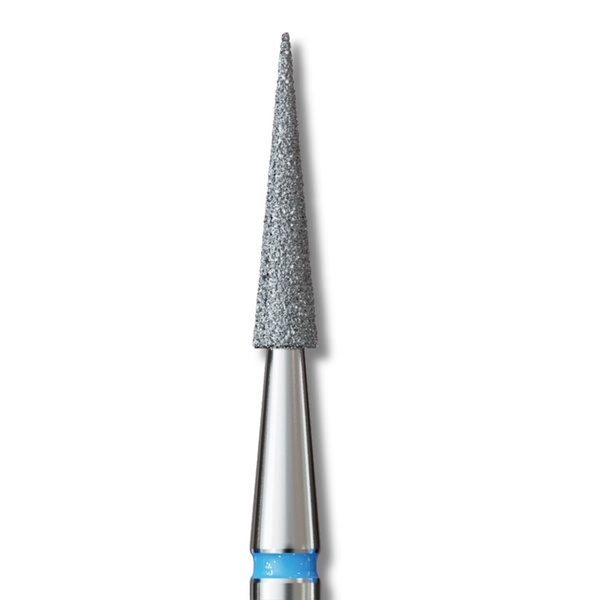 IQ Nails Diamond Nail Drill Bit Pointed Tip 1.8mm Medium Fine for Manicure and Pedicure 165.524.018 1 Piece