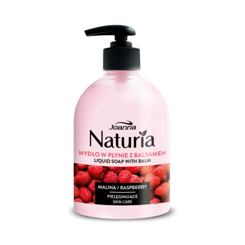 Joanna Naturia Nourishing Liquid Soap with Raspberry Balm 500ml