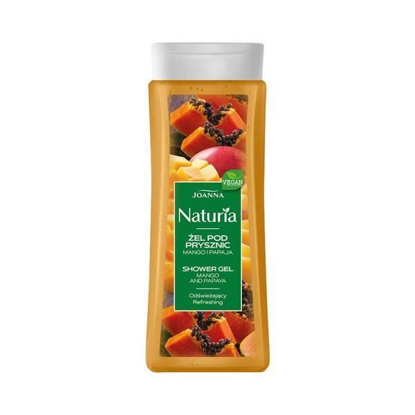 Joanna Naturia Refreshing Shower Gel with Mango and Papaya 300 ml