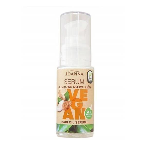 Joanna Vegan Oil Serum for Dry and Damaged Hair with Shea Butter 25g