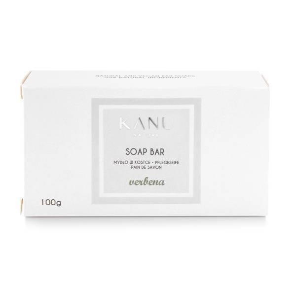 Kanu Nature Vegan Creamy Moisturizing Bar Soap with Verbena Scent 100g