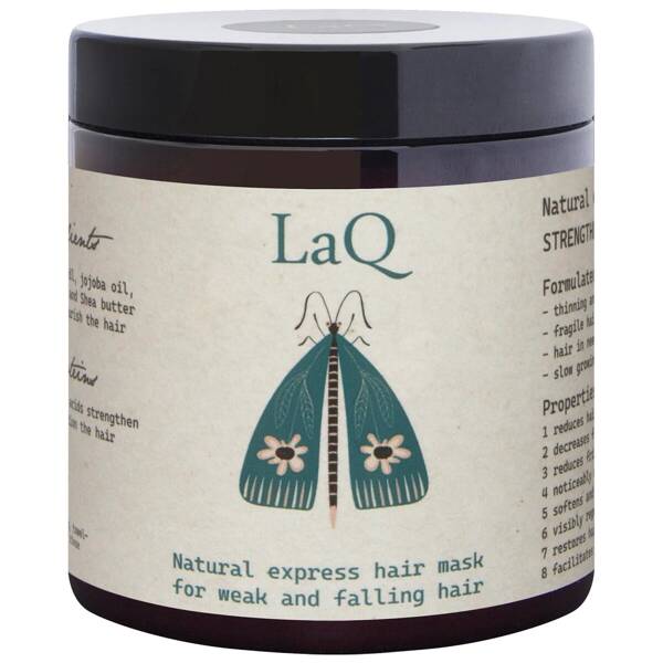 LaQ Express Strengthening and Nourishing Mask 8in1 for Weak Brittle Hair 250ml