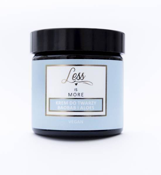 Less is More Regenerating Face Cream with Baobab and Aloe for Dry Skin 60ml