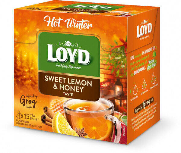 Loyd Tea Hot Winter Sweet Lemon & Honey 15 Bags