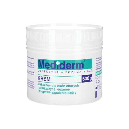 Mediderm Eczema Psoriasis Cream Atopic Dermatitis Oiling Free Parabens 500g