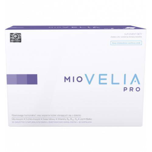 Miovelia Pro Set Diet Supplement Supporting Hormonal Balance in Women Trying for a Child 30 Sachets + 30 Capsules