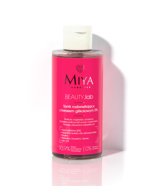 Miya BeautyLab Brightening Tonic with Glycolic Acid 5% 150ml