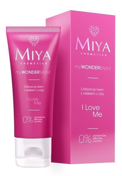 Miya My Wonder Balm I Love Me Nourishing Face Cream with Rose Oil for All Skin Types 75ml