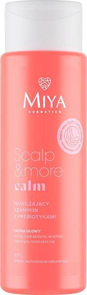 Miya Scalp & More Calm Moisturizing Shampoo with Prebiotics for Dry and Irritated Scalp 300ml